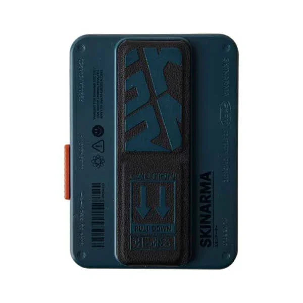Skinarma Mirage Magnetic Cardholder With Grip-Stand-Blue - Tashqila Skinarma Mirage Magnetic Cardholder With Grip-Stand-Blue - Tashqila